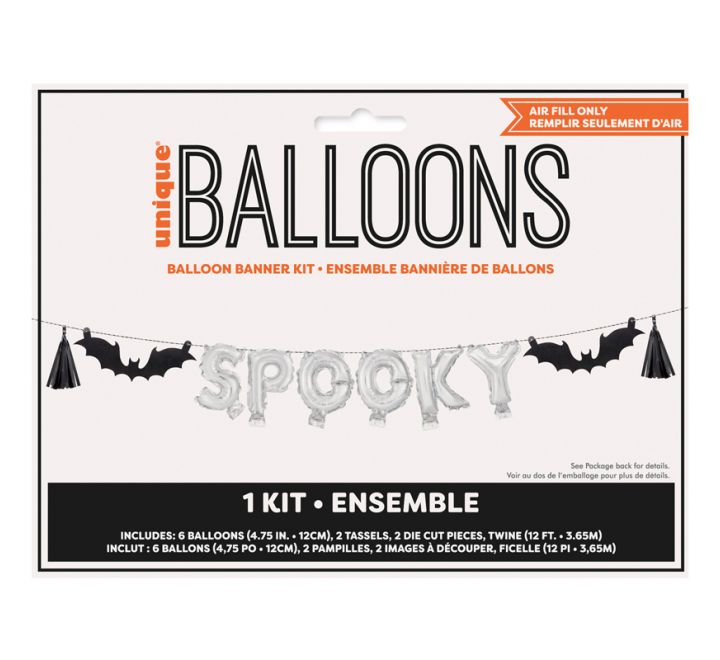 ''Spooky'' Foil Letter Balloon Kit